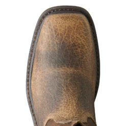 Ariat® Men's Rambler Work Steel Square Toe Earth Brown Boots 10008642 9 Ariat® Men's Rambler Work Steel Square Toe Earth Brown Boots 10008642 -Ariat 10008642 toe1