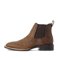 Ariat® Men's Booker Ultra Distressed Tan Square Toe Boots 10031452 -Ariat 10031452c