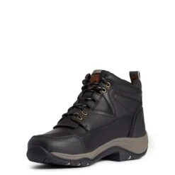 Ariat Ladies Terrain Waterproof H2O Black Lace Up Boots 10038423 -Ariat 10038423 1