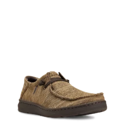 Ariat Men's Hilo Stretch Lace Heather Tan Sip On Shoes 10040444