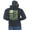 Ariat® Men's Camo Flag Black & Green Hoodie10041729W 1 Ariat® Men's Camo Flag Black & Green Hoodie10041729W -Ariat 10041729WB