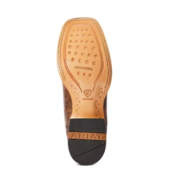 Ariat® Men's Point Ryder Tan & Burnt Brown Square Toe Boots 10042471 9 Ariat® Men's Point Ryder Tan & Burnt Brown Square Toe Boots 10042471 -Ariat 10042471f