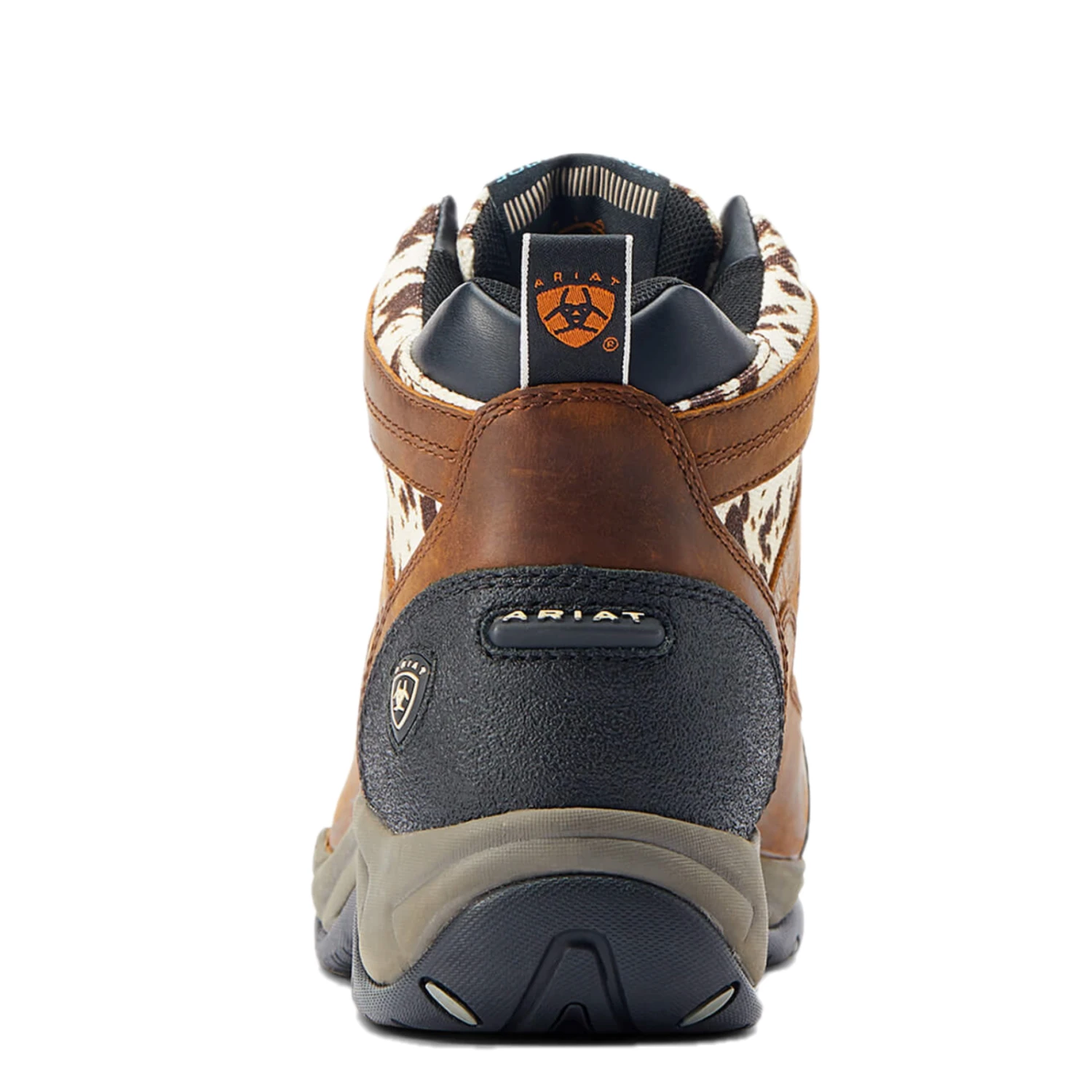 Ariat® Ladies Terrain H2O Distressed Brown & Speckled Cow Print Boots 10044538 6 Ariat® Ladies Terrain H2O Distressed Brown & Speckled Cow Print Boots 10044538 - Image 4