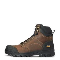 Ariat® Men's Treadfast 6" Steel Toe Brown Leather Work Boots 10034671 11 Ariat® Men's Treadfast 6" Steel Toe Brown Leather Work Boots 10034671 -Ariat 57 14f9dbab 819a 48be 9b6d d29727018a1e