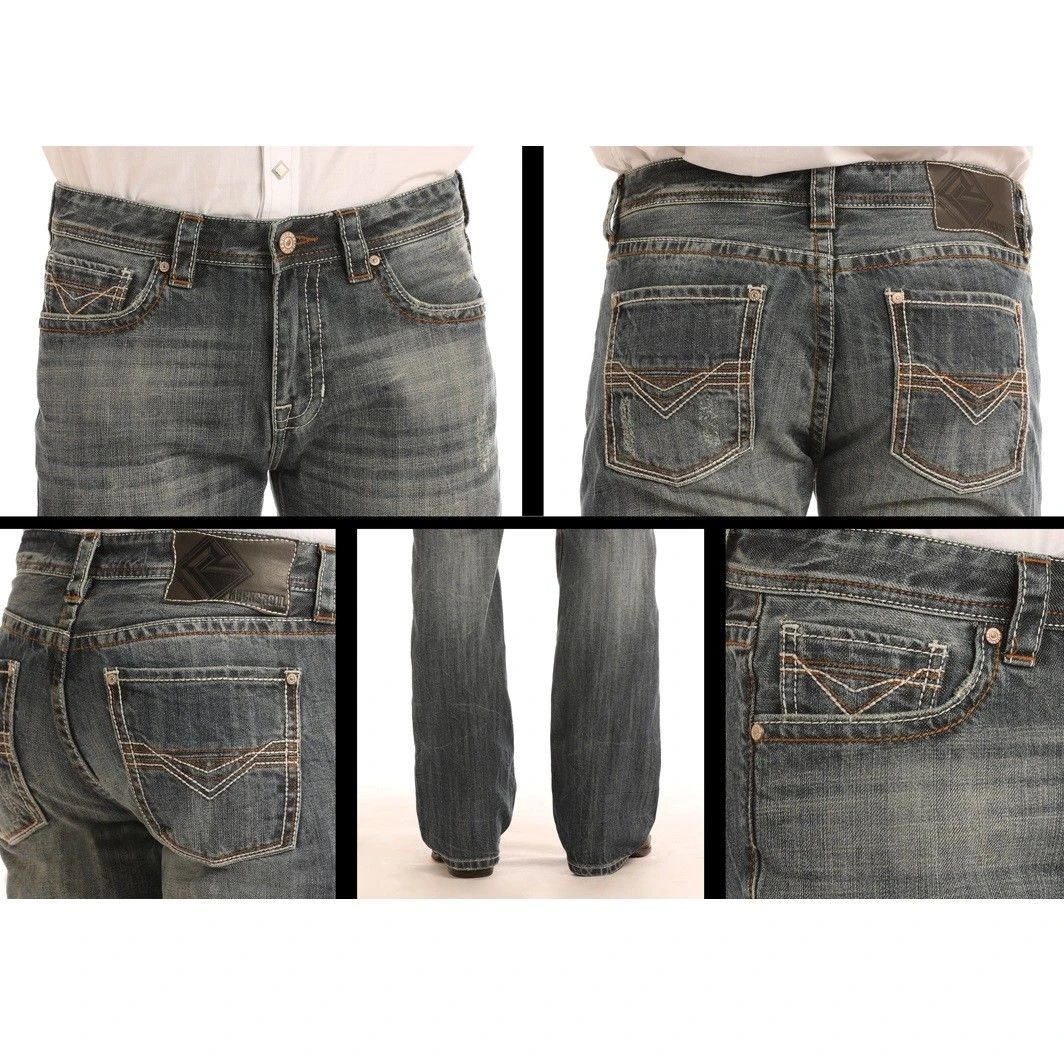 Rock & Roll Denim Men's Pistol Straight Leg Jeans M1P9263 7 Rock & Roll Denim Men's Pistol Straight Leg Jeans M1P9263 - Image 5