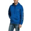 Ariat® Men's Stencil Logo Brushed Fleece Cobalt Hoodie 10033146 2 Ariat® Men's Stencil Logo Brushed Fleece Cobalt Hoodie 10033146 -Ariat 57 5c2ec1f3 0d4e 499b ac62 d0bc6e5fef47