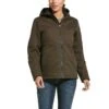 Ariat® Ladies Rebar™ DuraCanvas Insulated Brown Hooded Jacket 10032918 -Ariat 57 8969d513 83a0 43f8 9029 7cfa6c895a2b
