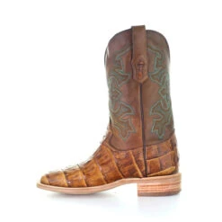 Corral Boots Corral Men's Antique Saddle Caiman Leather Boots A4055 -Ariat A4055 3