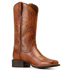 Ariat® Ladies Round Up Remuda Naturally Rich Western Boot 10019905 10 Ariat® Ladies Round Up Remuda Naturally Rich Western Boot 10019905 -Ariat F17 WMS WEST 10019905 medial