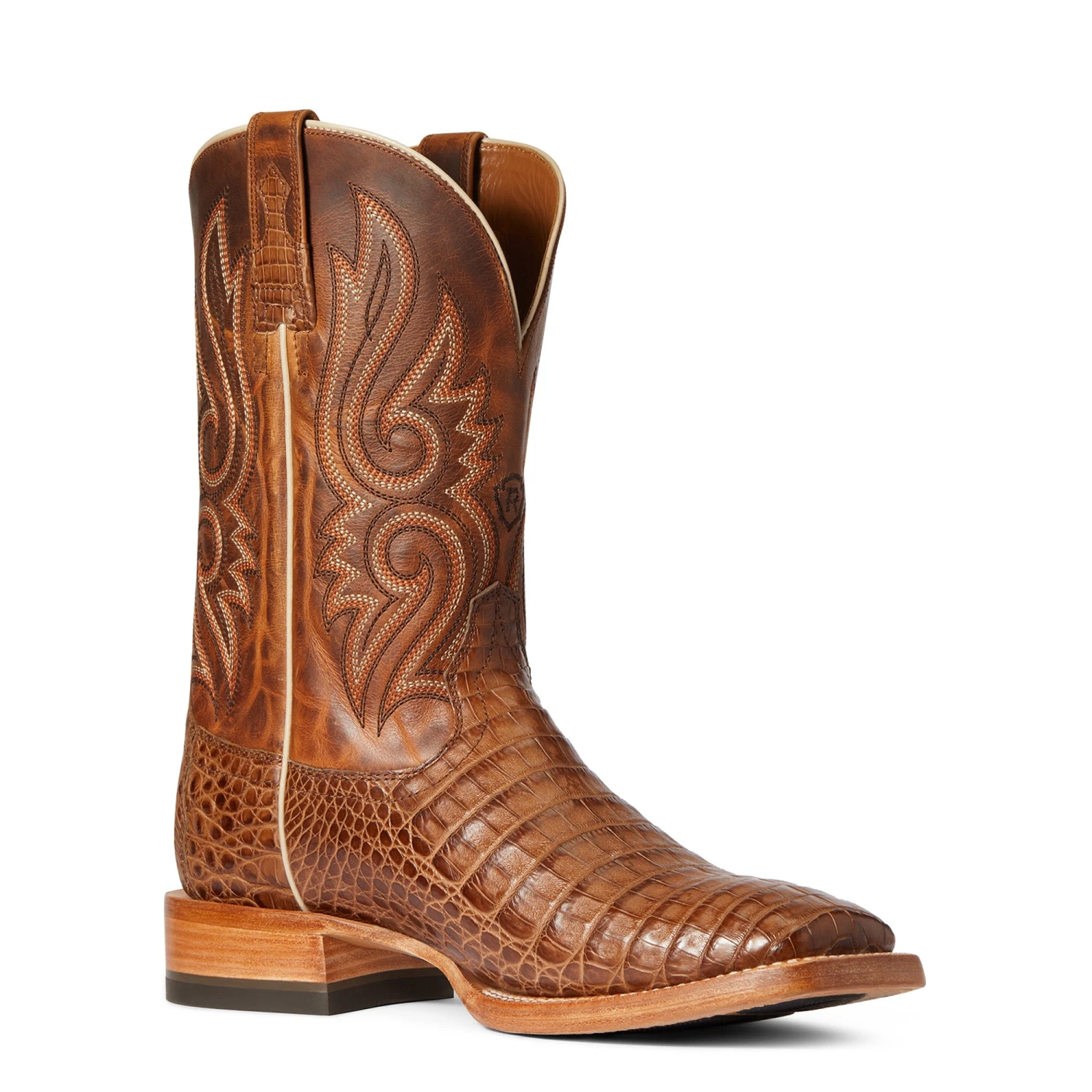 Ariat® Men's Relentless Denton Carmel Tan Exotic Boots 10035923 7 Ariat® Men's Relentless Denton Carmel Tan Exotic Boots 10035923 - Image 5