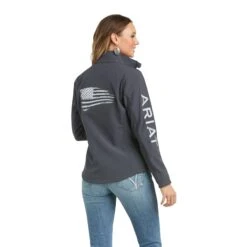 Ariat Ladies Team Patriot Concealed Carry India Ink Jacket 10037438 -Ariat F21 WMS WEST 10037438 back