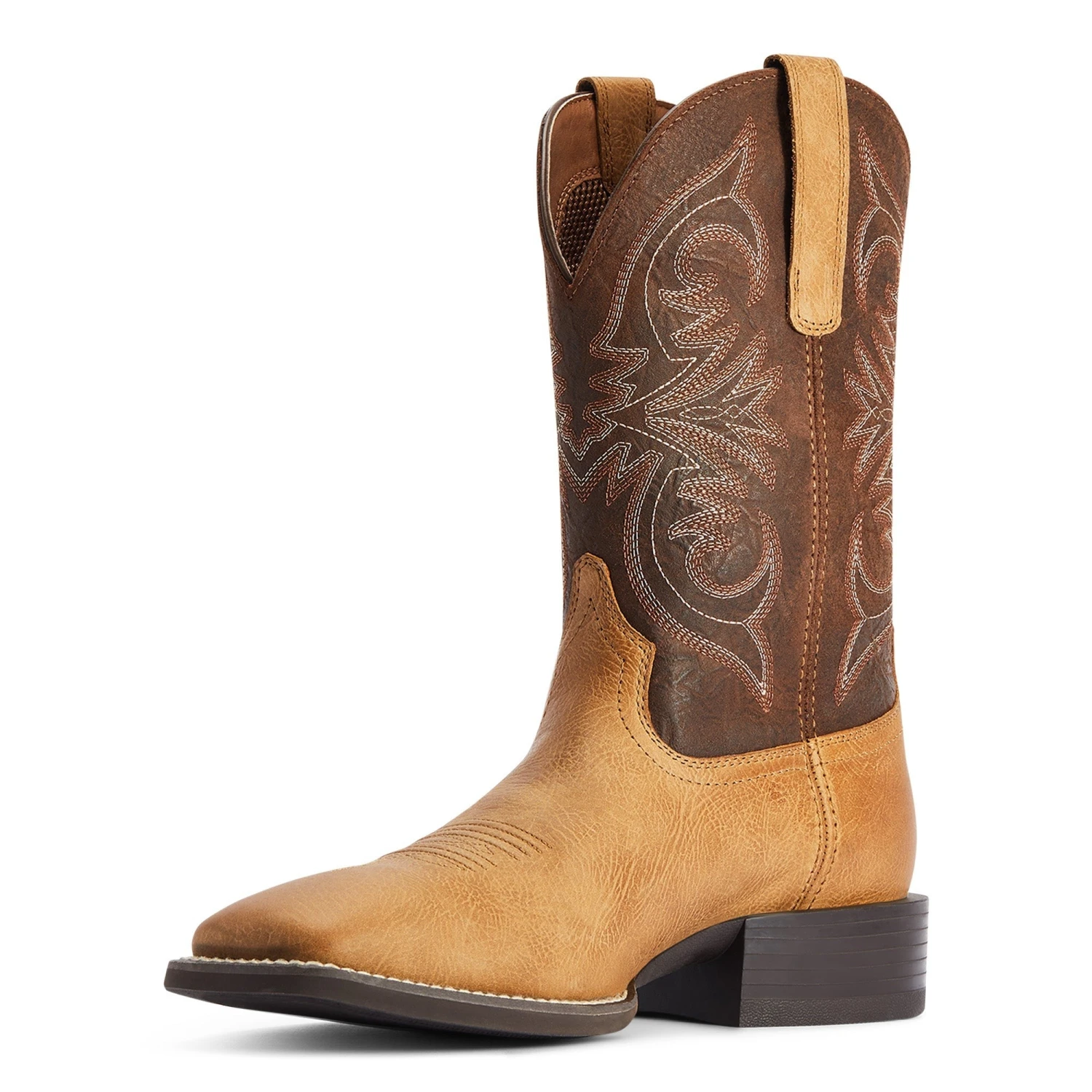 Ariat® Men's Sport Pardner Matte Tan & Brown Square Toe Boots 10042392 8 Ariat® Men's Sport Pardner Matte Tan & Brown Square Toe Boots 10042392 - Image 6