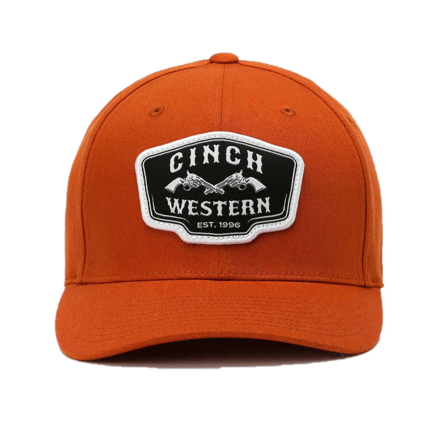 Cinch® Men's 6-panel Orange Flex Fit Cap MCC0627789 5 Cinch® Men's 6-panel Orange Flex Fit Cap MCC0627789 - Image 3