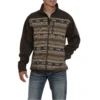 Cinch® Men's Aztec Printed Brown Bonded Softshell Jacket MWJ1583002 1 Cinch® Men's Aztec Printed Brown Bonded Softshell Jacket MWJ1583002 -Ariat MWJ1583002