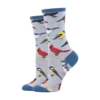 SockSmith Ladies Bird Is The Word Blue Heather Crew Socks WNC2377-BHT 2 SockSmith Ladies Bird Is The Word Blue Heather Crew Socks WNC2377-BHT -Ariat My project 2023 05 24T144753.942