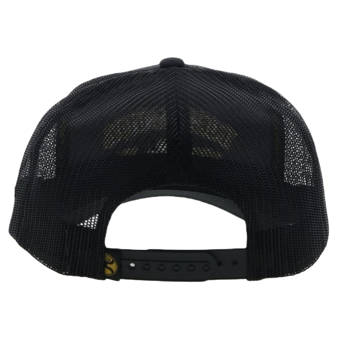 Hooey® Men's Resistol Black & Gold Trucker Cap 2354T-BK 5 Hooey® Men's Resistol Black & Gold Trucker Cap 2354T-BK - Image 3
