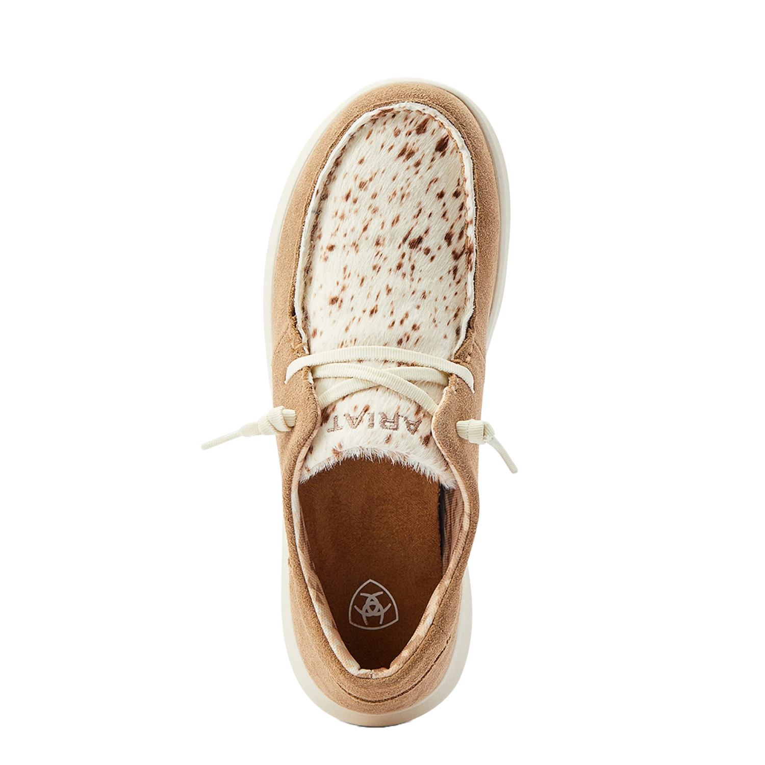 Ariat® Ladies Hilo Walnut & Spotted Hair Slip On Shoes 10044589 4 Ariat® Ladies Hilo Walnut & Spotted Hair Slip On Shoes 10044589 - Image 2