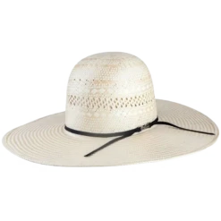 American Hat Co. Cream & Ivory Weave Unshaped Western Hat 6100