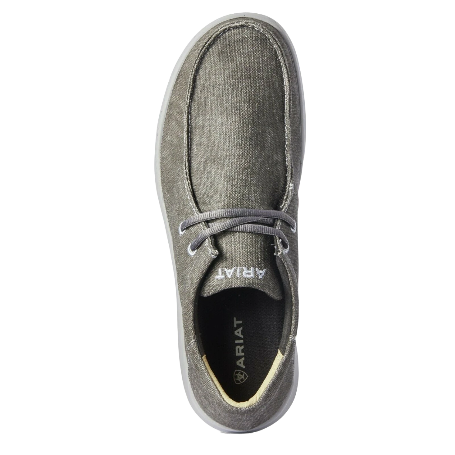 Ariat® Men's Hilo Deep Ash Canvas Shoe 10031558 4 Ariat® Men's Hilo Deep Ash Canvas Shoe 10031558 - Image 2