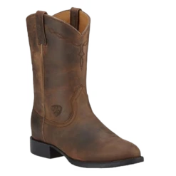 Ariat® Ladies Heritage Roper Distressed Brown Boot 10000797