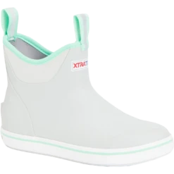 XTRATUF Ladies Waterproof Light Grey Deck Boots XWAB-102