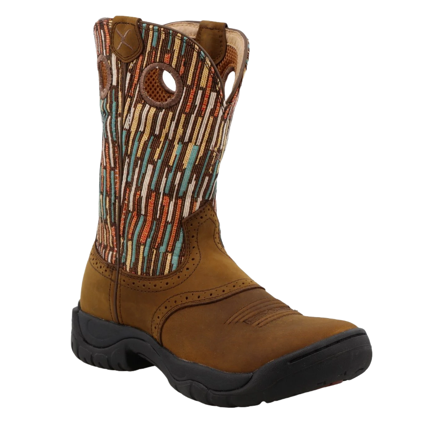 Twisted X® Ladies 9" All Around Multi-Color Brown Work Boots WAB0013 3 Twisted X® Ladies 9" All Around Multi-Color Brown Work Boots WAB0013