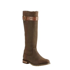 AriatĀ® Ladies Stoneleigh H2O Java Brown Waterproof Tall Boots 10018524