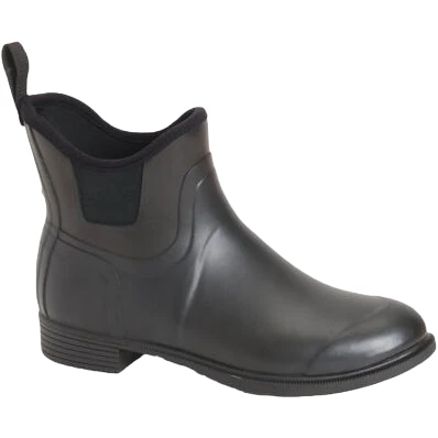 Muck Boot Company Muck® Ladies Black Derby Ankle Waterproof Boots DBY-000 3 Muck Boot Company Muck® Ladies Black Derby Ankle Waterproof Boots DBY-000
