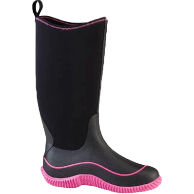 Muck Boot Company Muck Ladies Hale Black & Hot Pink Waterproof Boots HAW-404 4 Muck Boot Company Muck Ladies Hale Black & Hot Pink Waterproof Boots HAW-404 - Image 2