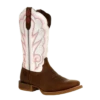 Durango® Ladies Rebel PRO™ Trail Brown & White Western Boot DRD0392