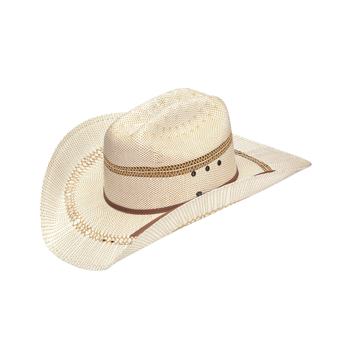 Ariat Bangora 2-Cord Tan Straw Western Hat A73124 3 Ariat Bangora 2-Cord Tan Straw Western Hat A73124