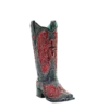 Corral Boots Corral Ladies Black & Red Wings, Cross Overlay & Studs Boots A3744 1 Corral Boots Corral Ladies Black & Red Wings, Cross Overlay & Studs Boots A3744 -Ariat Myproject 2023 05 16T092702.132