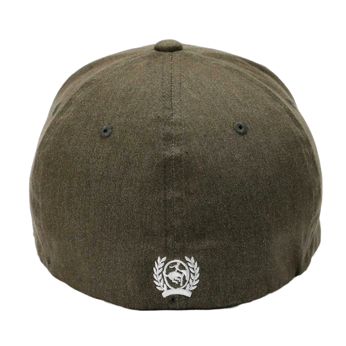 Cinch Men's Logo FLEXFIT® Olive Green Baseball Cap MCC0627787 4 Cinch Men's Logo FLEXFIT® Olive Green Baseball Cap MCC0627787 - Image 2