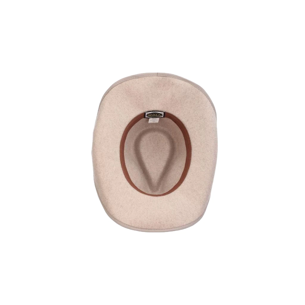 Dorfman Pacific Men's Hutte Provato Knit™ Faux Leather Taupe Hat WP6-TAUPE 4 Dorfman Pacific Men's Hutte Provato Knit™ Faux Leather Taupe Hat WP6-TAUPE - Image 2