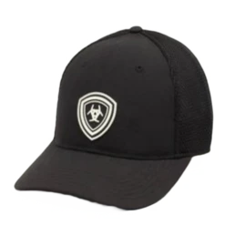 Ariat® Men's Rubber Shield Adjustable Black Cap A300016601