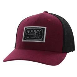 Hooey Men's Doc 5-Panel Purple & Black Flex Fit Cap 2202PLBK