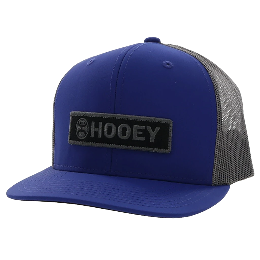 Hooey Men's Lock-Up 6-panel Navy & Grey Trucker Cap 2213T-NVGY 3 Hooey Men's Lock-Up 6-panel Navy & Grey Trucker Cap 2213T-NVGY