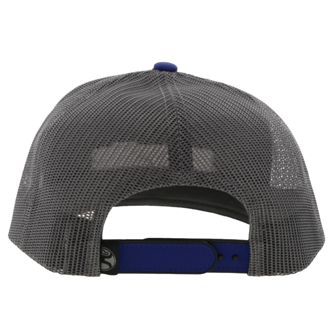 Hooey Men's Lock-Up 6-panel Navy & Grey Trucker Cap 2213T-NVGY 4 Hooey Men's Lock-Up 6-panel Navy & Grey Trucker Cap 2213T-NVGY - Image 2