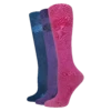Wrangler® Ladies 3-Pair Rayon Rose Navy, Purple, & Hot Pink Crew Socks 00333-7000-MED 2 Wrangler® Ladies 3-Pair Rayon Rose Navy, Purple, & Hot Pink Crew Socks 00333-7000-MED -Ariat Myproject 2023 05 23T112855.351