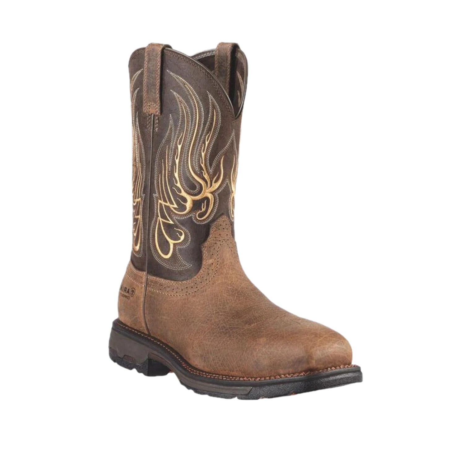 Ariat® Men's Workhog® Mesteño Earth Brown Composite Toe Boots 10010892 3 Ariat® Men's Workhog® Mesteño Earth Brown Composite Toe Boots 10010892