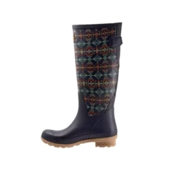 Pendleton® Ladies Diamond Peak Navy Tall Rubber Boots PW2264-410 -Ariat PW2264 410c