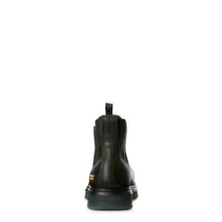 Ariat® Men's 6" Turbo Chelsea Carbon Toe Black Work Boots 10027330 -Ariat S19 MNS WORK Couto 10027330 heel