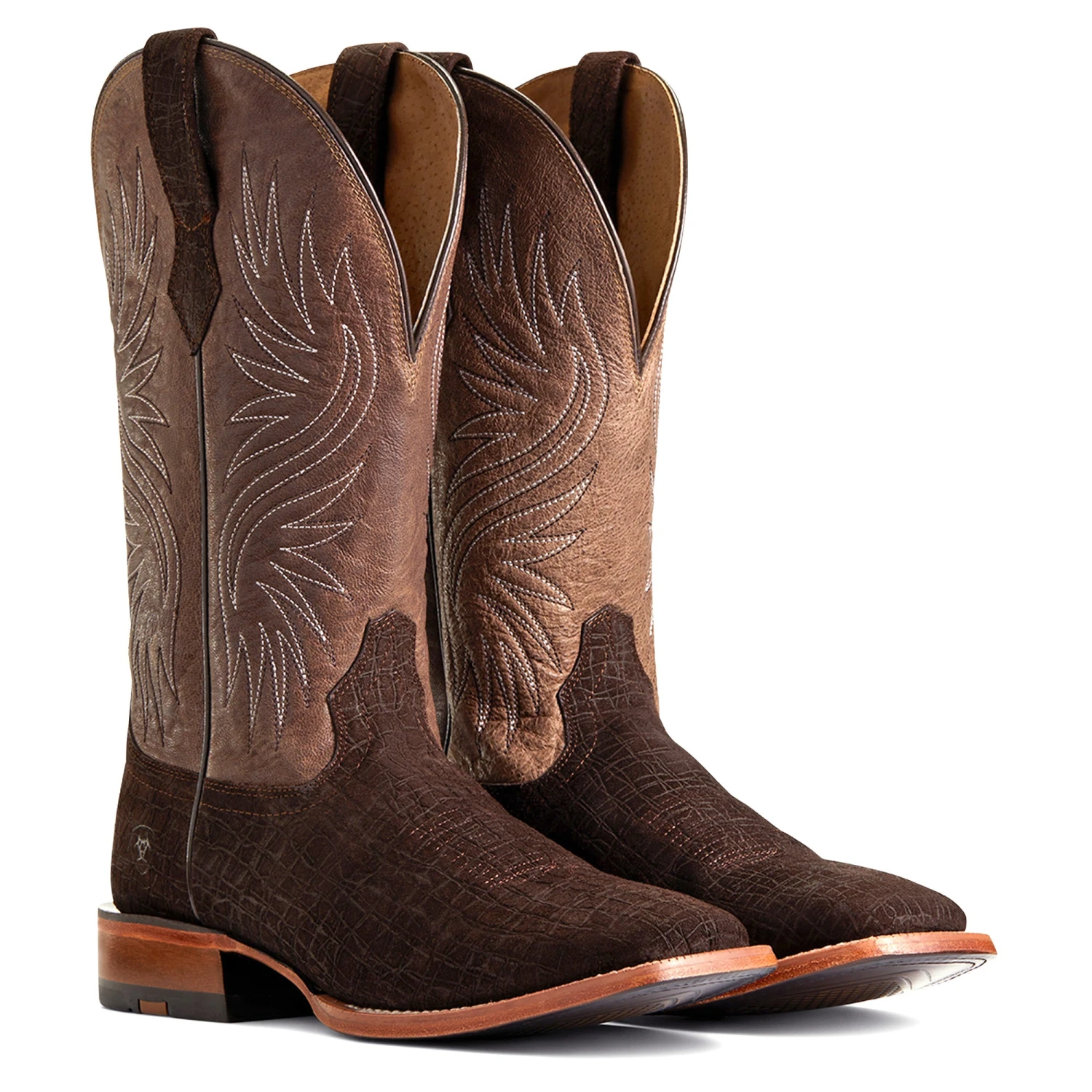 Ariat Men's Circuit Rockridge Dark Coffee & Conch Tan Boots 10040241 9 Ariat Men's Circuit Rockridge Dark Coffee & Conch Tan Boots 10040241 - Image 7