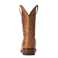 Ariat Men's Circuit Wagner Peak Tan Square Toe Boots 10040327 -Ariat S22 MNS WEST 10040327 heel