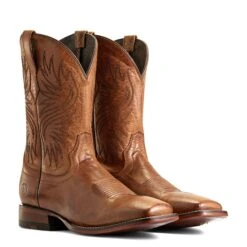 Ariat Men's Circuit Wagner Peak Tan Square Toe Boots 10040327 -Ariat S22 MNS WEST 10040327 pair