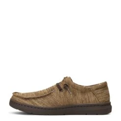 Ariat Men's Hilo Stretch Lace Heather Tan Sip On Shoes 10040444 -Ariat S22 MNS WEST 10040444 side