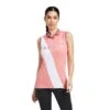 Ariat Ladies Taryn Sleeveless Peach Blossom Polo Shirt 10039168