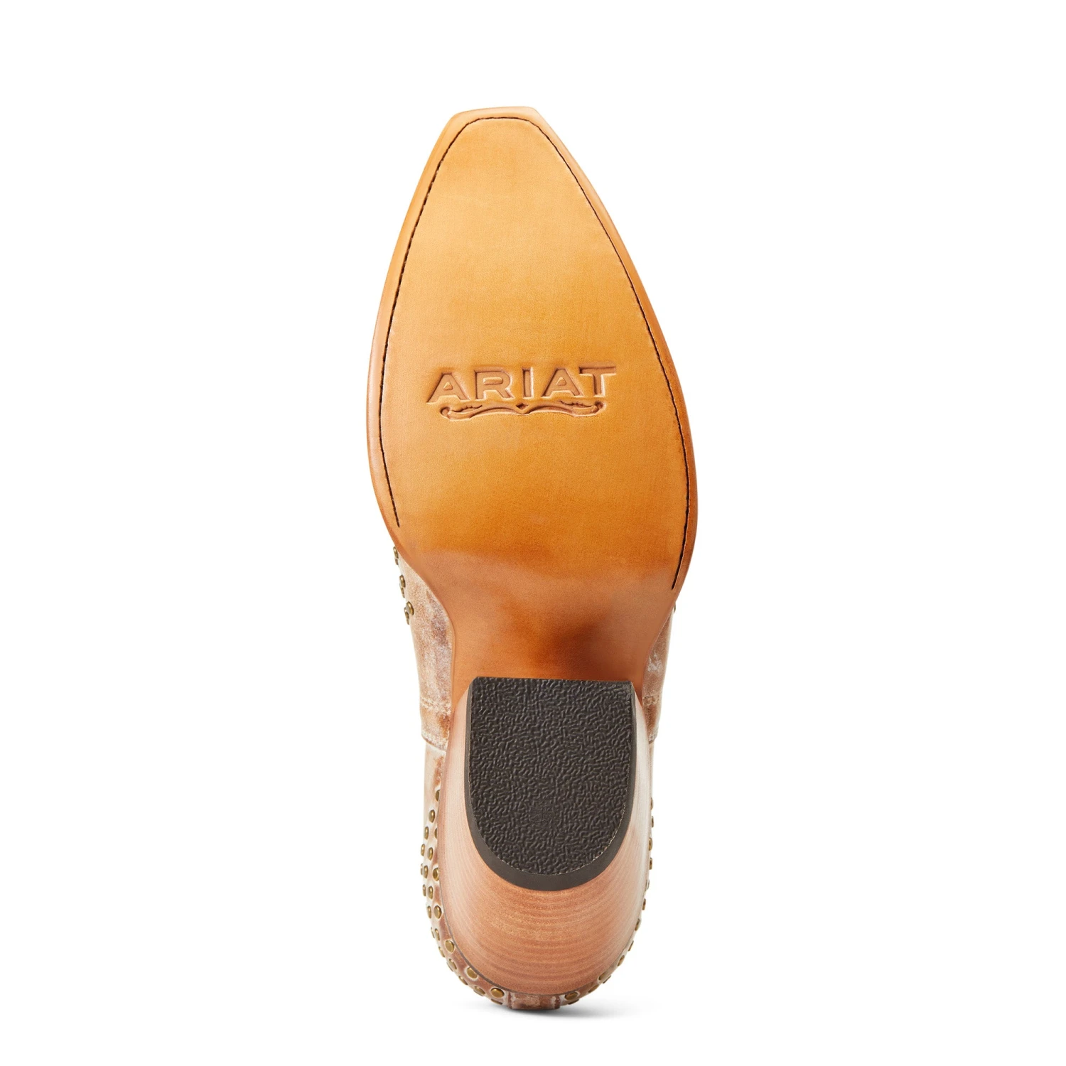 Ariat® Ladies Dixon Studs Old West Tan Snip Toe Booties 10038382 8 Ariat® Ladies Dixon Studs Old West Tan Snip Toe Booties 10038382 - Image 6