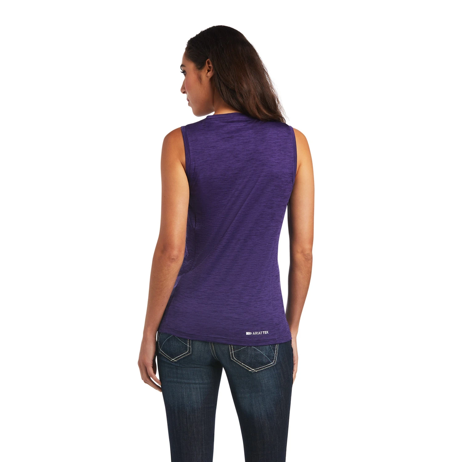 Ariat Women's Laguna Sleeveless Purplavy Tank 10040590 4 Ariat Women's Laguna Sleeveless Purplavy Tank 10040590 - Image 2