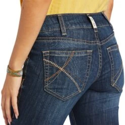 Ariat Ladies Vicky R.E.A.L™ Denim Boot Cut Jeans 10040798 -Ariat S22 WMS WEST 10040798 detail02